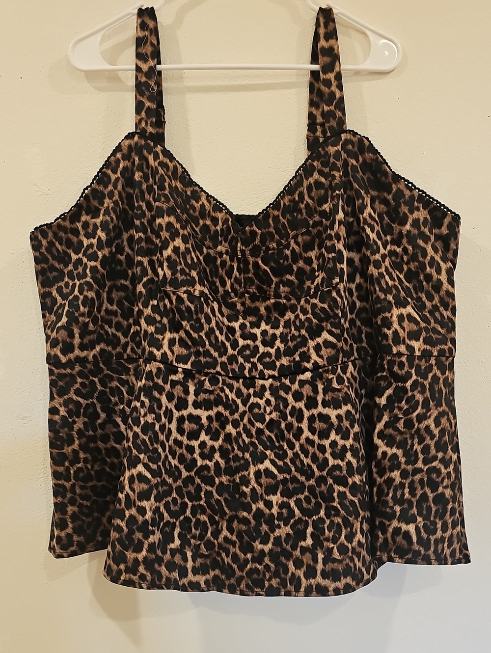 torrid Leopard Print Camisole in Brown and Black